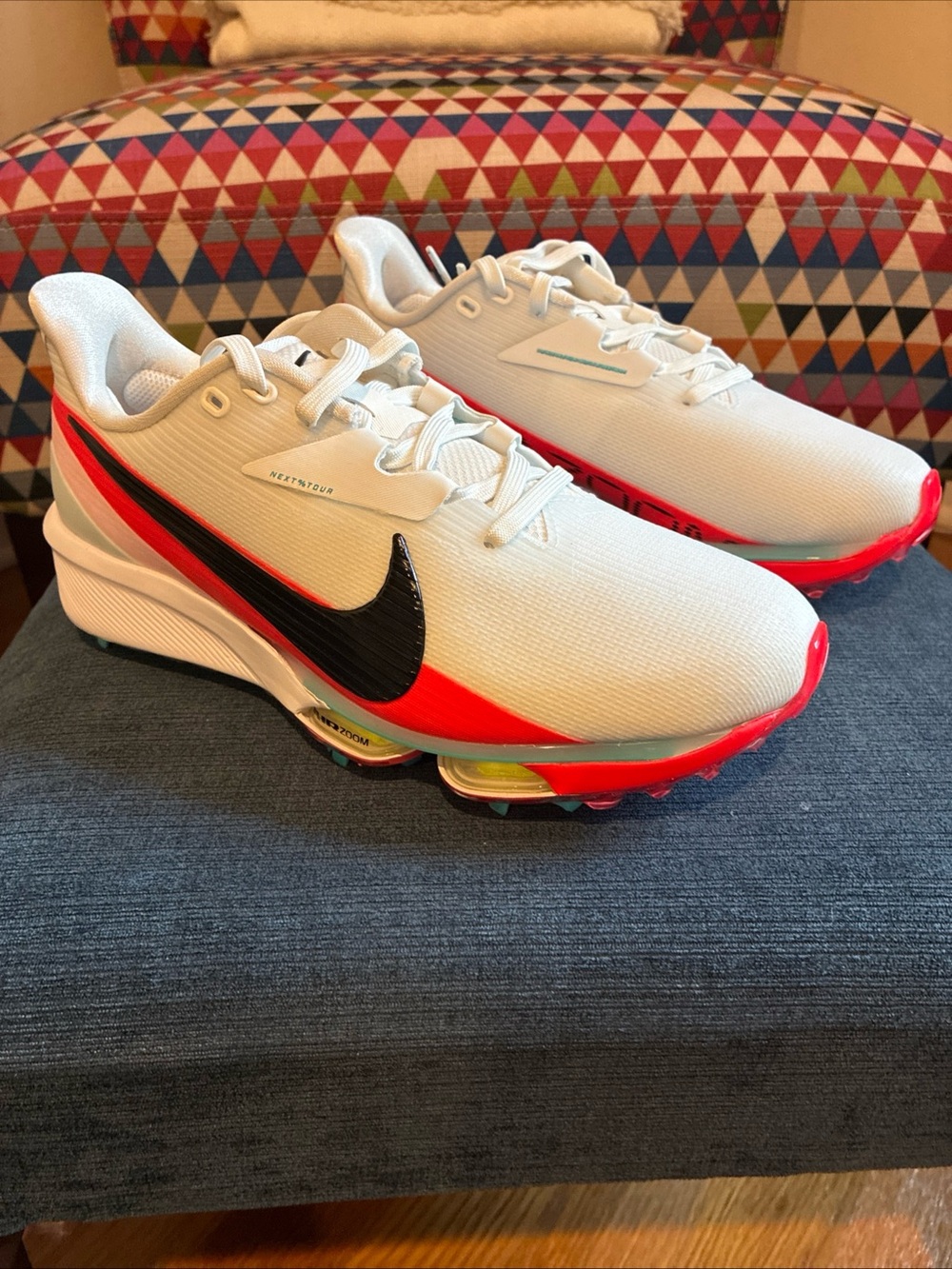Nike NEXT% TOUR 3 Golf Shoes summit white/black size 6.5 BNIB